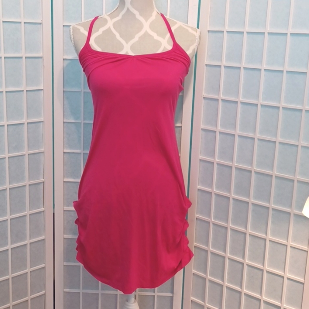 New! Orb Pink tank with detailing (5303)